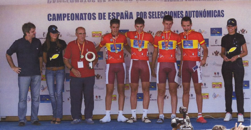 Selección de Castilla-La Mancha, campeona de España 2008