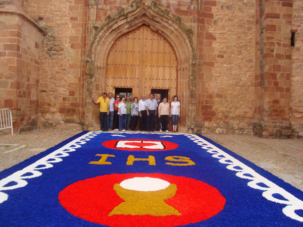 Elaboración de la alfombra