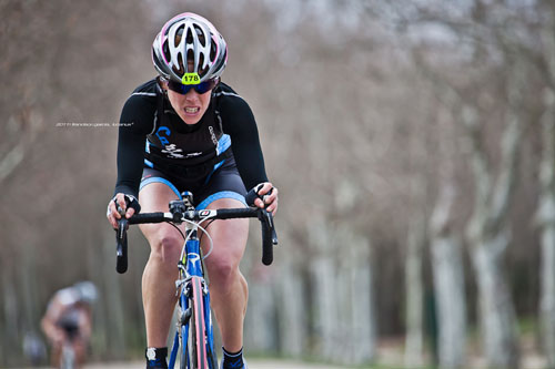 María Auxiliadora Martín en la Selección de Castilla-La Mancha de Duatlón