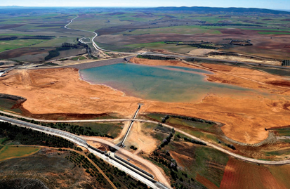 Finalizan las obras de la tubería principal de abastecimiento a la Llanura Manchega