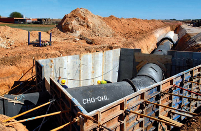 Finalizan las obras de la tubería principal de abastecimiento a la Llanura Manchega