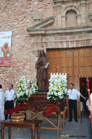 Membrilla se vuelca en la celebración de la fiesta de Santiago el Mayor