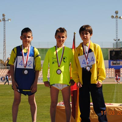 Gran éxito de los infantiles y alevines en la final provincial de pista