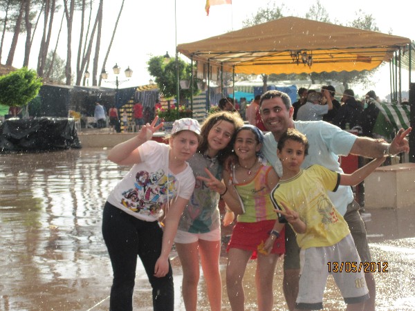 Bailando bajo la lluvia