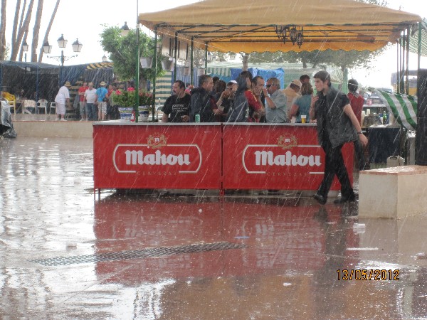 Bailando bajo la lluvia