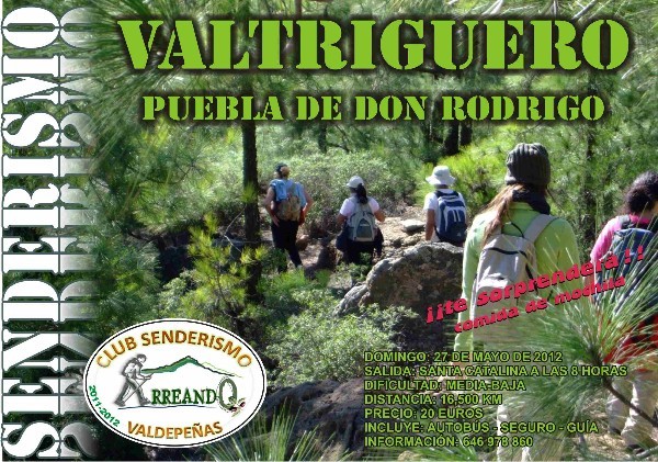 Nueva ruta de senderismo por el Valle de Valtriguero el domingo día 27