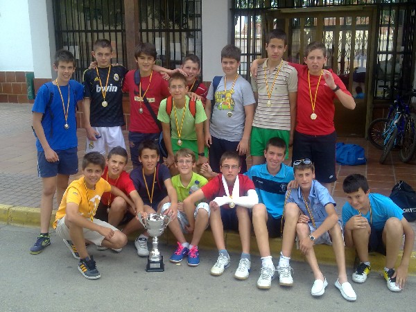 La Escuela de fútbol infantil de Membrilla Campeona del Torneo Diputación de Ciudad Real