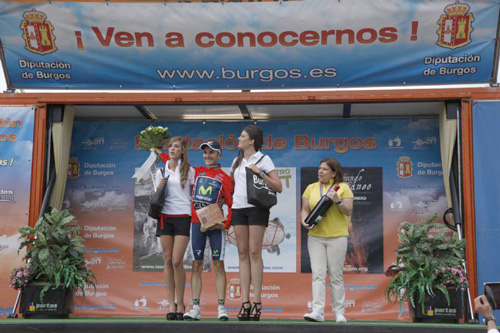 Sergio Pardilla, maillot de la montaña en la 34ª Vuelta a Burgos