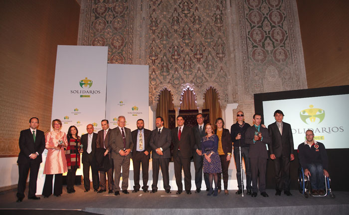 El atleta Antonio Andújar reconocido en los IV Premios Solidarios ONCE Castilla-La Mancha 2012