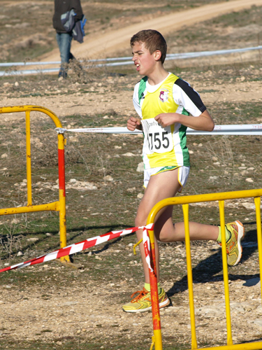 Los gigantes del C.A. Membrilla corren el Cross Villa de los Molinos de Campo de Criptana