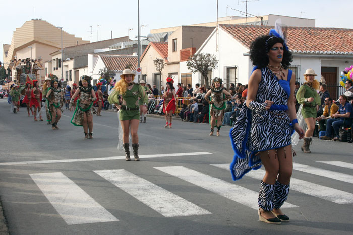 El Biberón consigue el quinto premio del XXXI Desfile de Comparsas y Carrozas de Bolaños