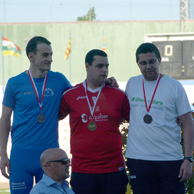 Cinco medallas en la 1ª Jornada del Regional absoluto de Pista, cuatro de ellas en lanzamientos