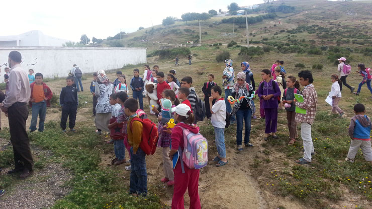 Solidaridad musical  desde Membrilla-Canena con colegios rurales de Tetuán