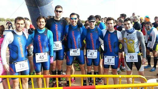 Histórico podium del Alucinatura en el regional de Duatlon Cross