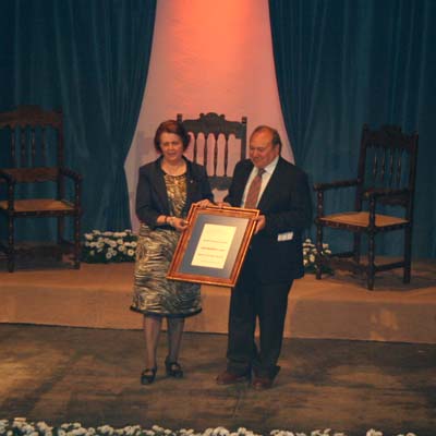 Juana Andujar, Manuel Taviro y Nino Jiménez, Distinguidos 2013 del Grupo Cultural