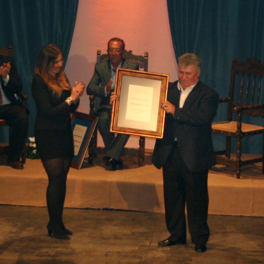 Juana Andujar, Manuel Taviro y Nino Jiménez, Distinguidos 2013 del Grupo Cultural