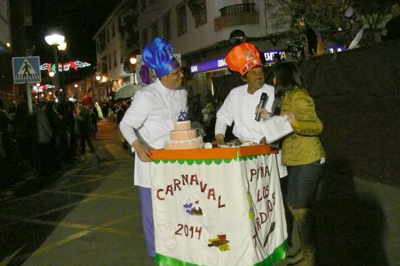 Los Tardíos consiguen un tercer premio del carnaval churriego en la categoría de Murgas