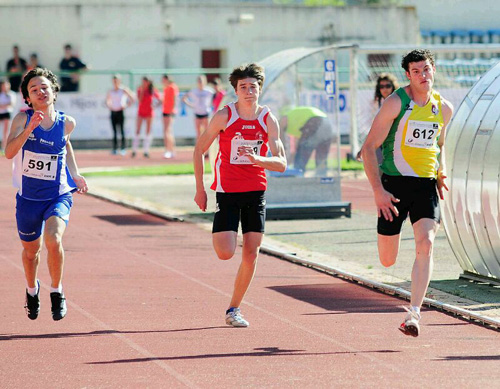 Ángel Andrés Naranjo, la nueva figura del atletismo membrillato