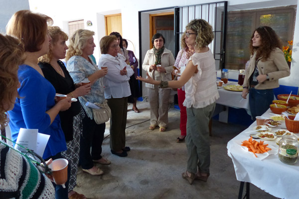 Gema Martín nos descubrió las posibilidades culinarias de la alimentación saludable y vegetariana.