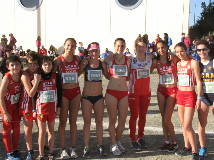 Laura Jiménez compite en el Cross de Puerto Lumbreras