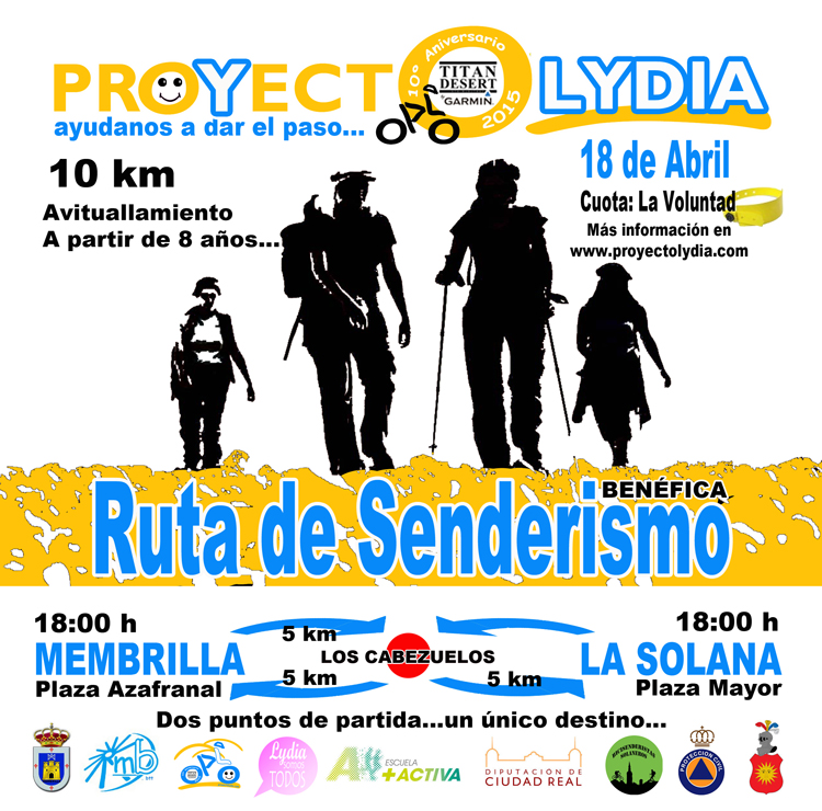 El Proyecto Lydia Titan Desert 2015 se presenta oficialmente en Membrilla