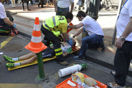 Sergio Pardilla continúa estable y el mundo del ciclismo muestra su indignación por el accidente