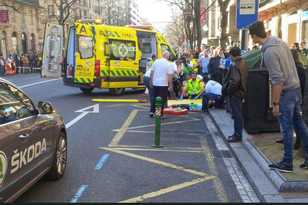 Sergio Pardilla continúa estable y el mundo del ciclismo muestra su indignación por el accidente