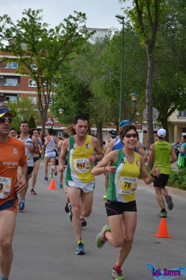 Un numeroso grupo de populares del C.A. Membrilla participaron en los 10km de Manzanares