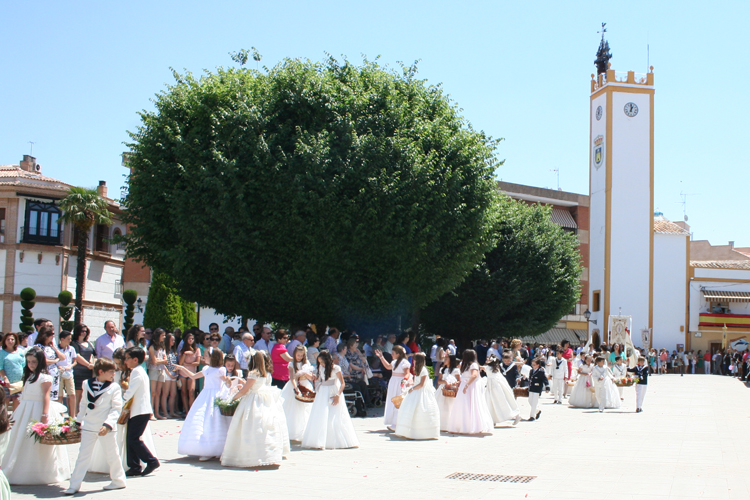 Membrilla vivió en el templo y en la calle el Corpus Chisti de Santa Teresa de Jesús 