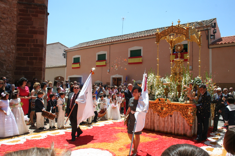 Membrilla vivió en el templo y en la calle el Corpus Chisti de Santa Teresa de Jesús 