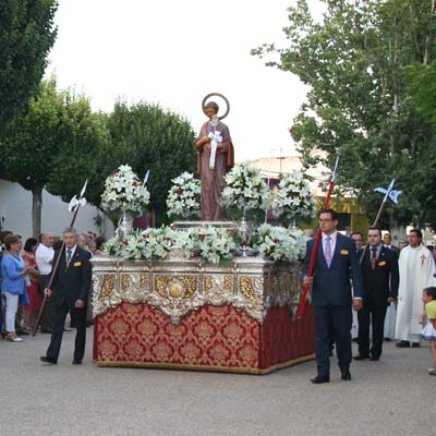 Multitudinaria respuesta de Membrilla en la Bajada de la Virgen del Espino