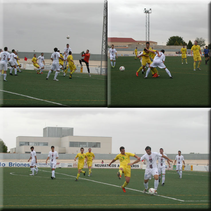 La afición local arropa al Membrilla C.F. en su victoria ante el Teresiano