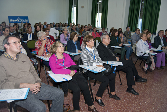 Membrilla estuvo presente en la VIII Asamblea de Manos Unidas celebrada en Ciudad Real