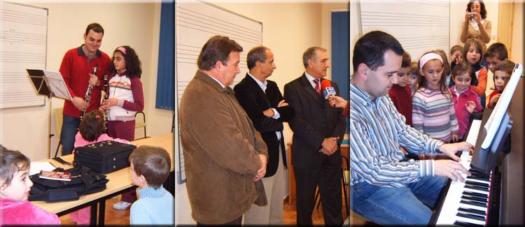 Inauguración de la Escuela Municipal de Música de Membrilla. 10 diciembre 2006