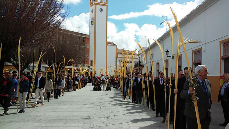 Los niños se convierten en los grandes protagonistas del Domingo de Ramos