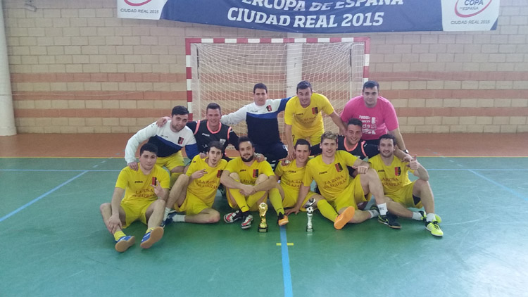 La Rosa del Azafrán conquista la Copa de la Liga de fútbol sala