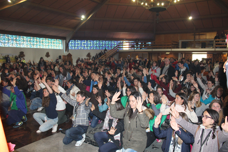 Más de 1100 jóvenes vivieron el fin de semana del 9 y 10 de abril un intenso encuentro en Guadalajara 