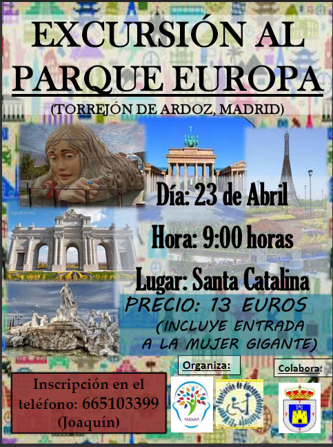 Excursión al Parque Europa con Amemsa y la Asociación de Discapacitados de Membrilla