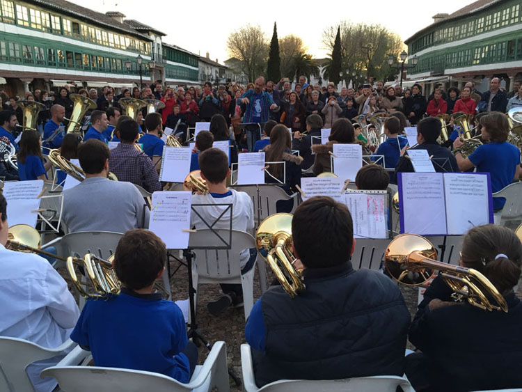 Alumnos de Membrilla participan en el I encuentro provincial de Trompa, Trombón, Tuba y Bombardino organizado por José Antonio Masegosa