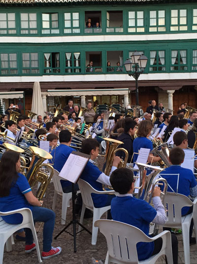 Alumnos de Membrilla participan en el I encuentro provincial de Trompa, Trombón, Tuba y Bombardino organizado por José Antonio Masegosa