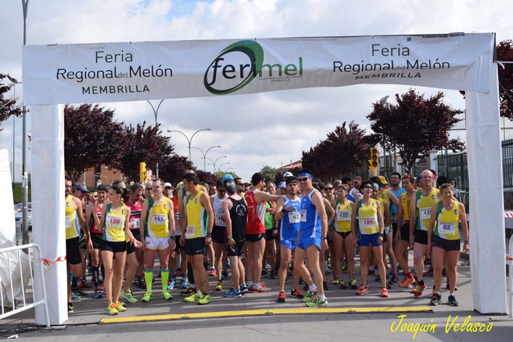 Gran mañana de atletismo popular y solidario en Membrilla