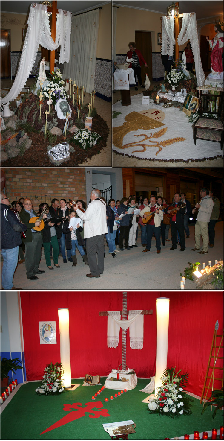 Cruces solidarias y de misericordia en la noche del 2 de mayo