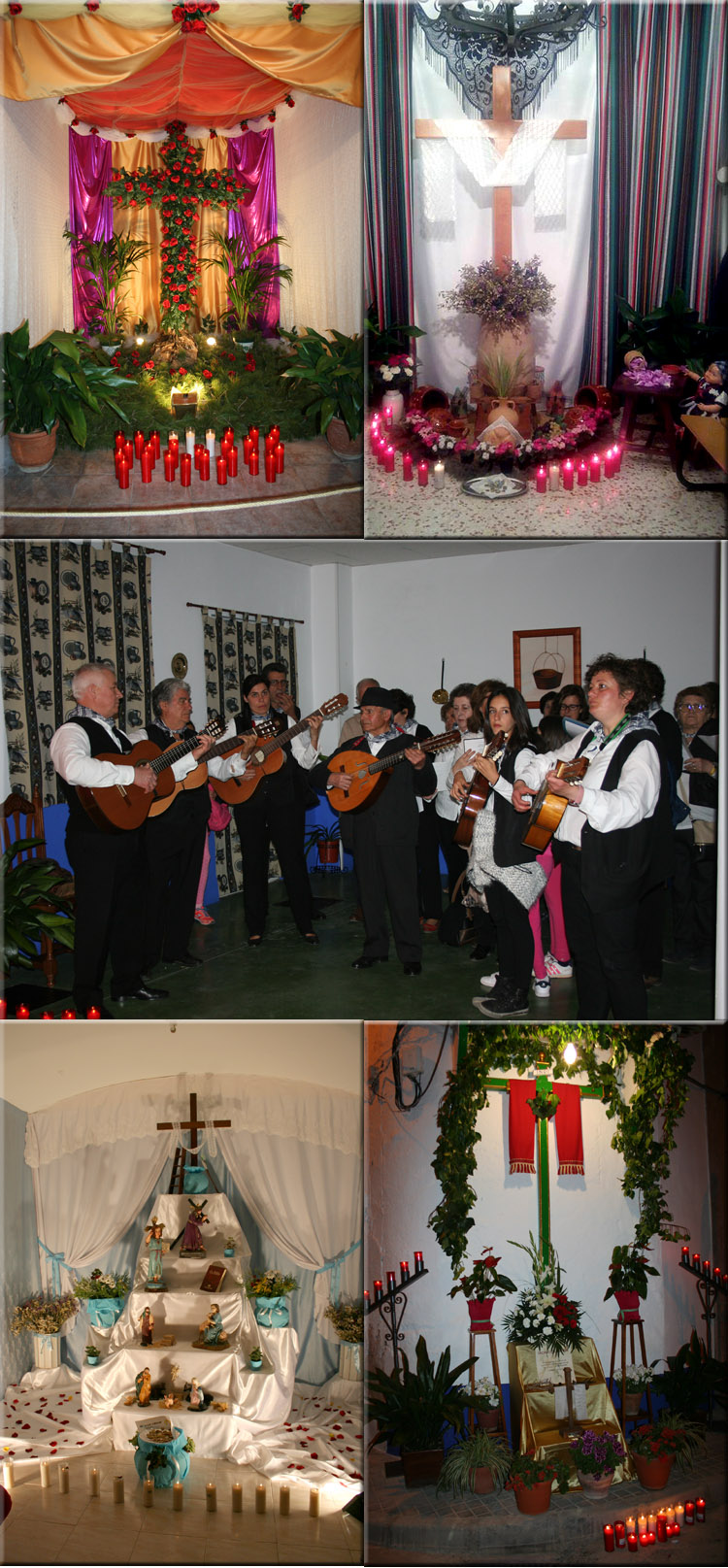 Cruces solidarias y de misericordia en la noche del 2 de mayo