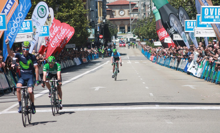 Sergio Pardilla, segundo en la Vuelta a Asturias