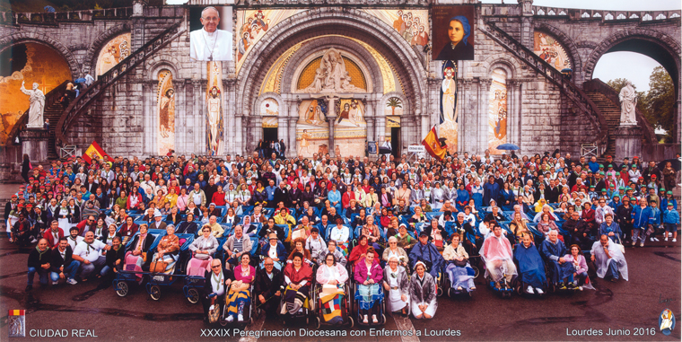  Veintidós vecinos de Membrilla peregrinan a Lourdes