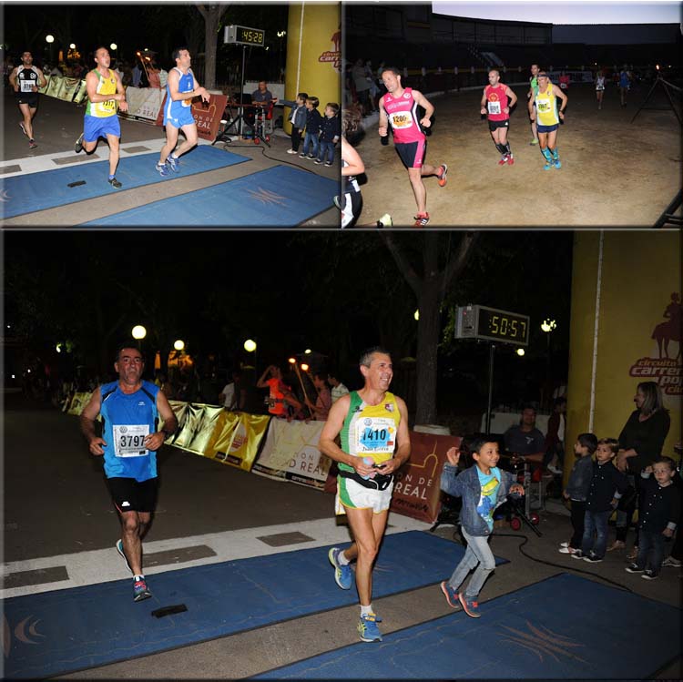 La dura carrera nocturna de Piedrabuena también contó con atletas del C.A. Membrilla