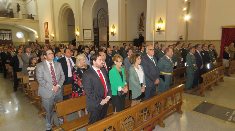 La Guardia Civil celebró el Día del Pilar con misa, reconocimientos y condecoraciones