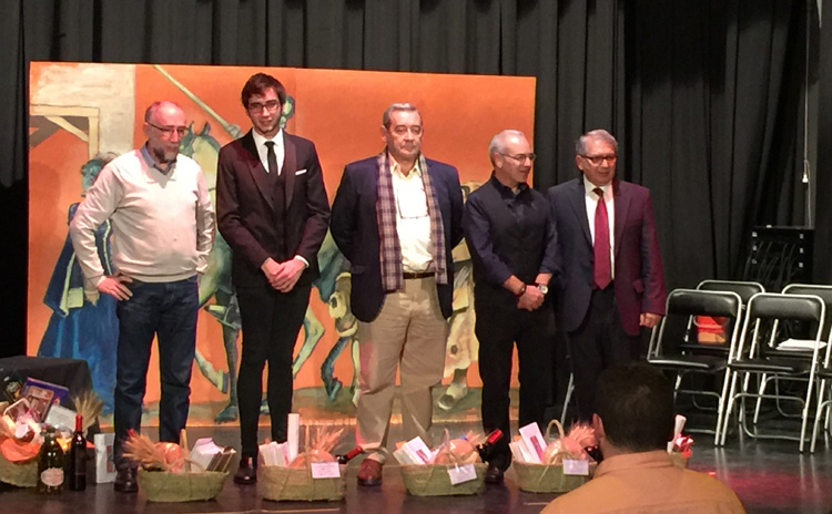 Cosme Jiménez, tercer premio en el XXVII Certamen Poético Nacional del grupo  Pan de Trigo 