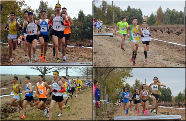 El Club Atletismo Membrilla protagonista en el Cross de Pedro Muñoz