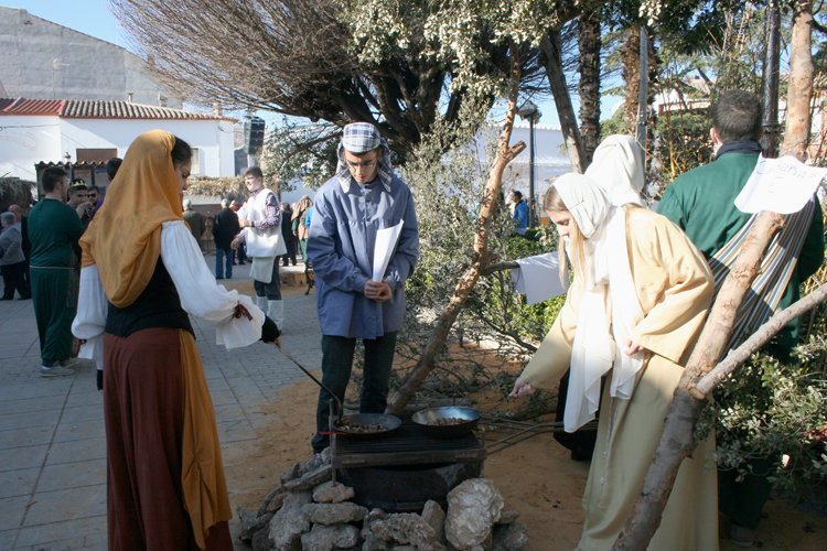 Membrilla aplaude el Belén Viviente creado por Manuel Díaz para la festividad de los Reyes Magos